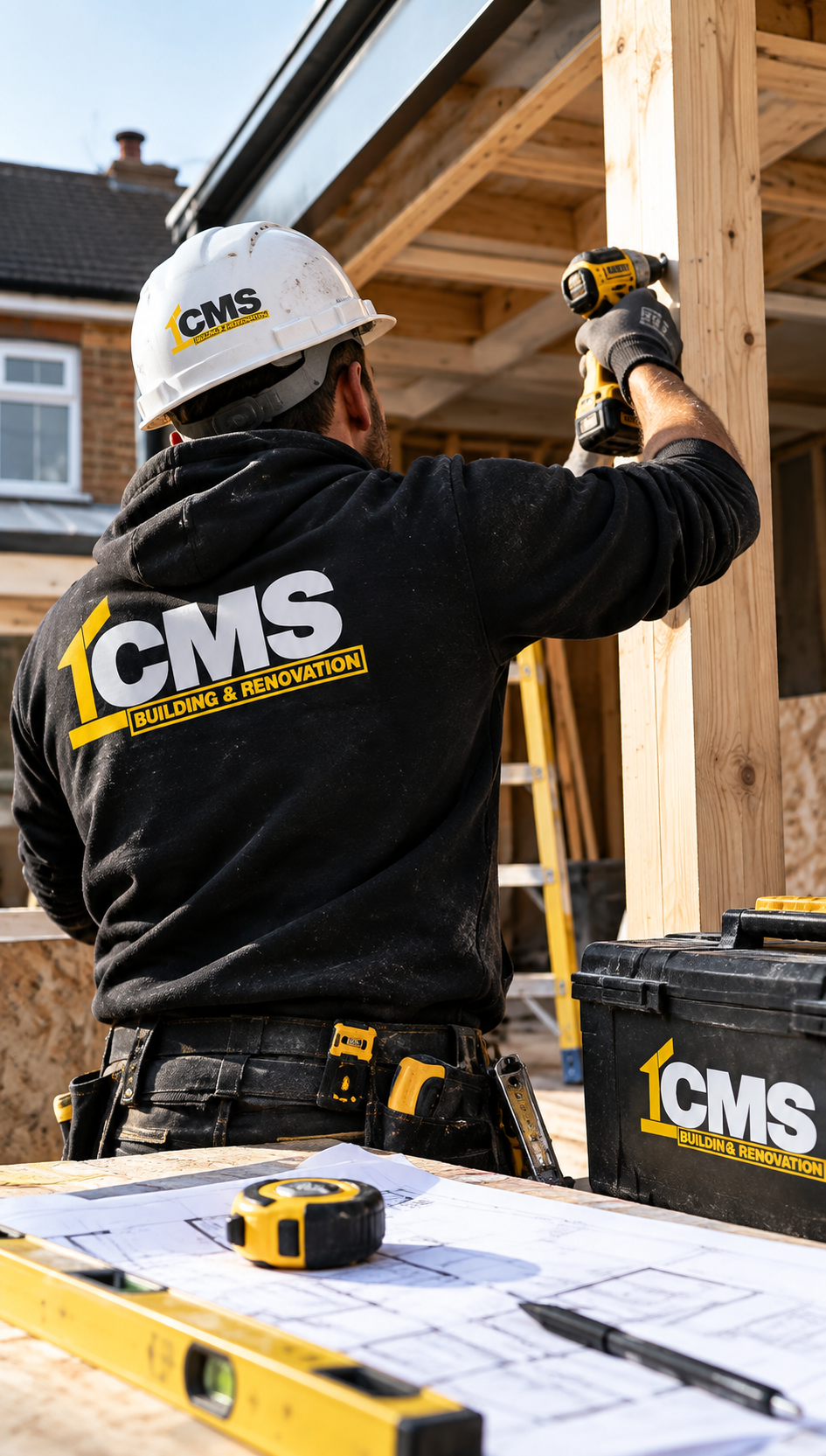 Careful, precise workmanship at CMS Building & Renovation